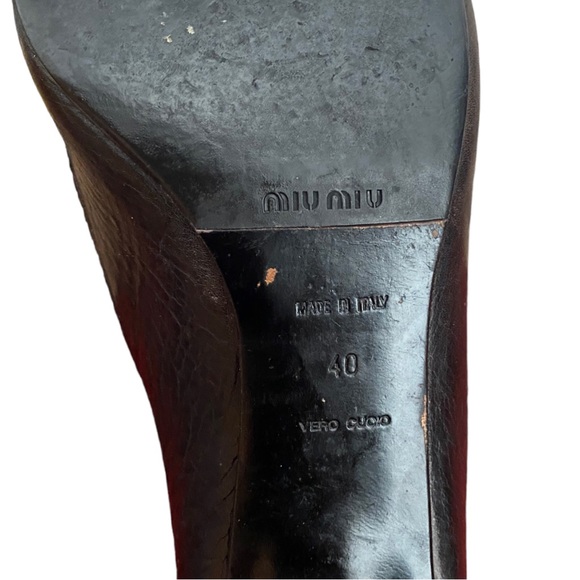Miu Miu Vintage Kitten Heel - Picture 8 of 8